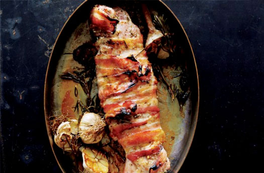 Bacon Wrapped Pork Tenderloin