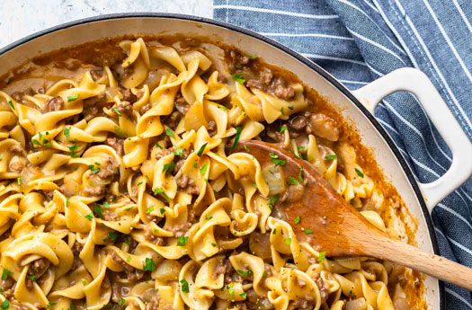 Hearty Beef Stroganoff