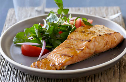 Sweet Citrus Glazed Salmon