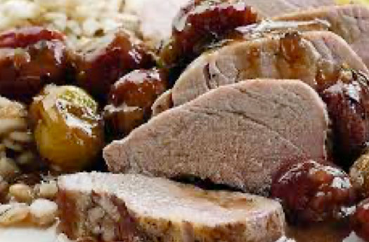 Pork Loin with Grapes