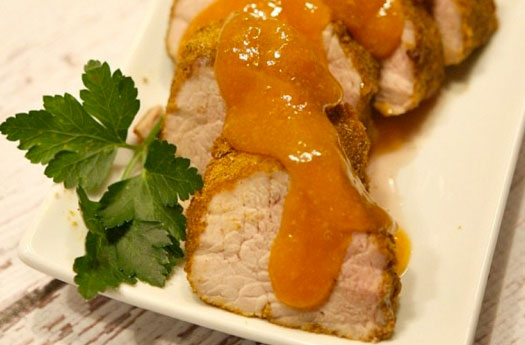 Sunblush Apricot Pork Tenderloin