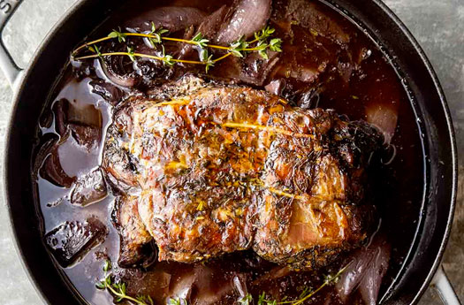 Wine Braised Pork Shoulder